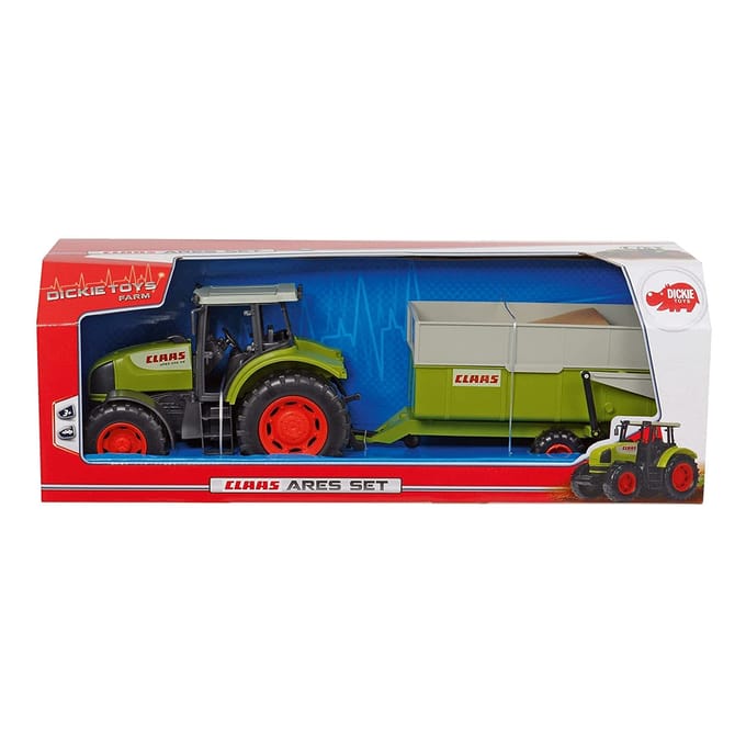Tractor CLAAS Ares Met Aanhanger