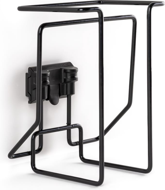 Toolflex Multifunctionele Houder voor Wegwerphandschoenen - Wand en Railmontage Zwart