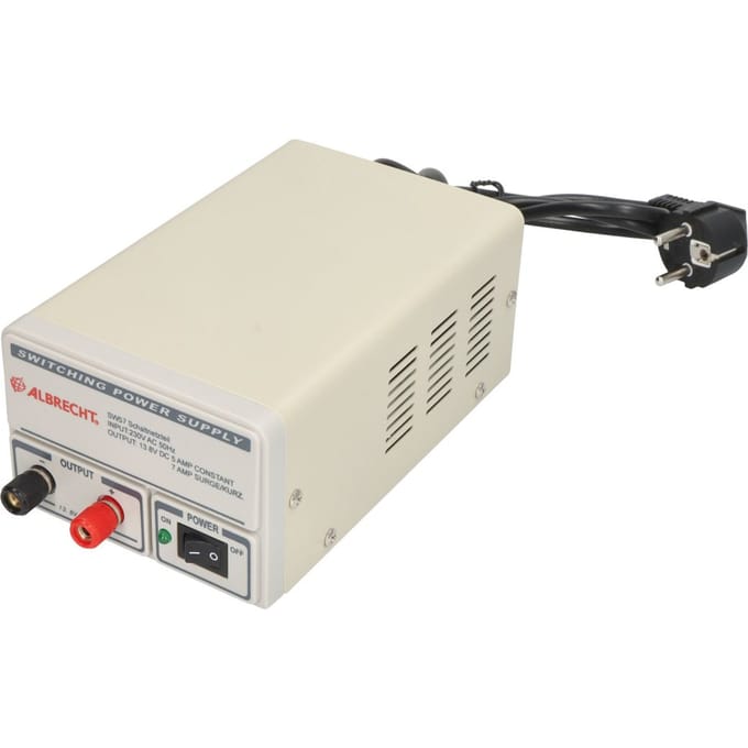 Albrecht SW57 - Schakelende Voeding - 5-7 Ampère - Compact - Voor Communicatie