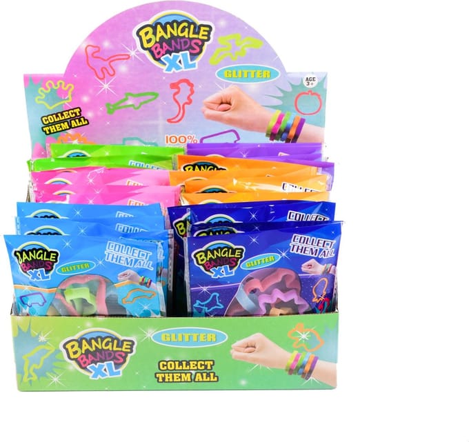 Bangle Bands XL 6-Pack - Glitter - Prijs per Stuk