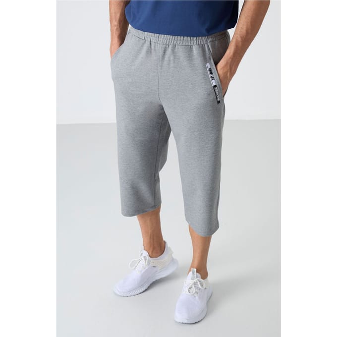 Heren Mid-Waist Capri Shorts