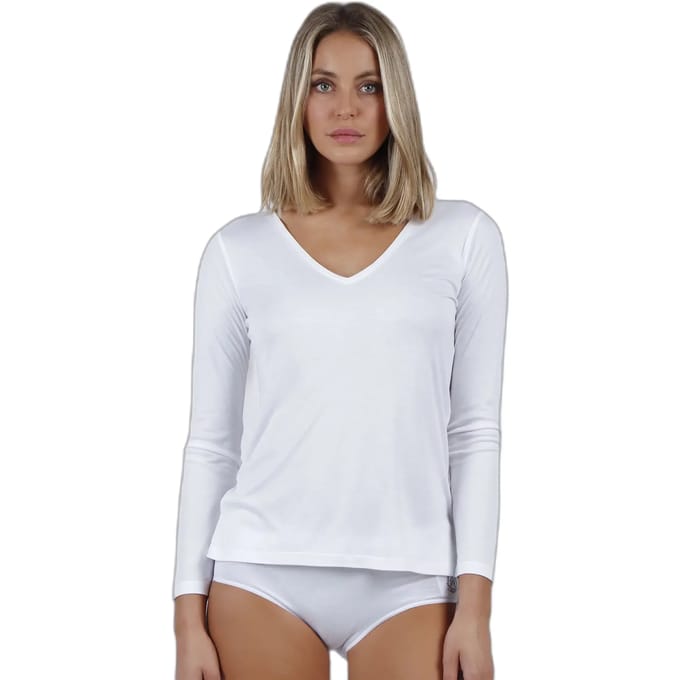 Zachte en warme lange mouwen T-shirt voor dames Admas