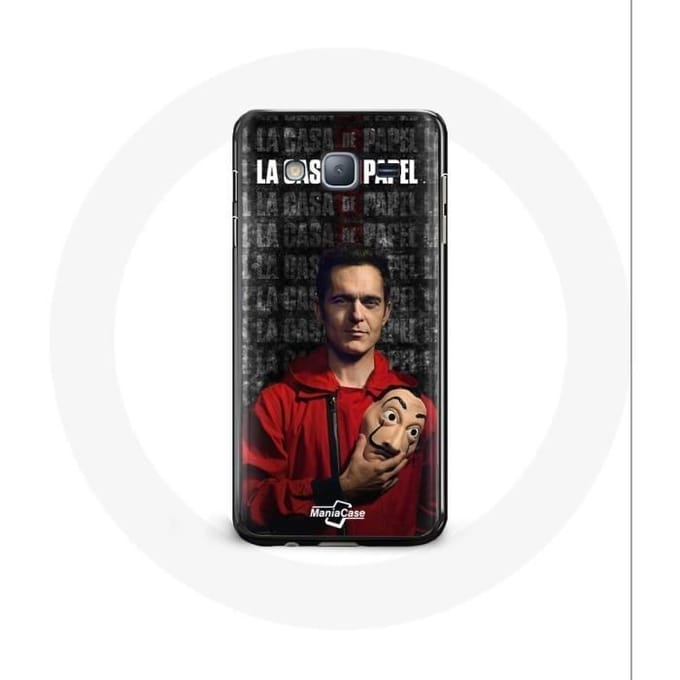 Case voor Samsung galaxy J3 La Casa De Papel Berlin Masker
