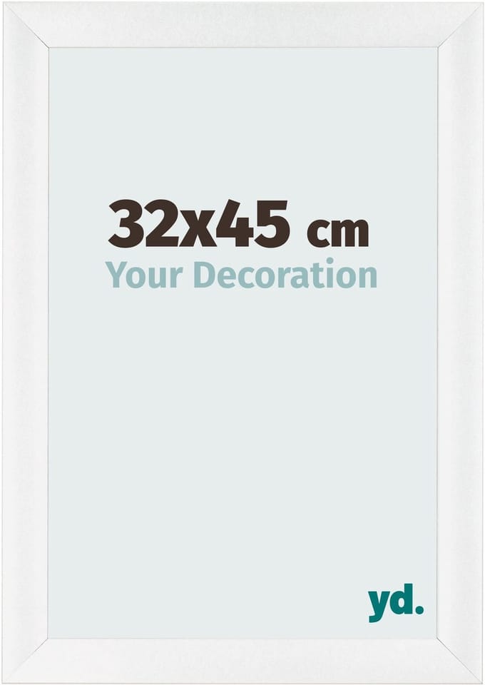 Your Decoration - Fotolijst 32x45 cm - MDF - Wit Hoogglans - Pisa