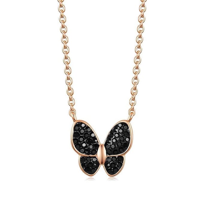 14K Goud Vlinder Ketting