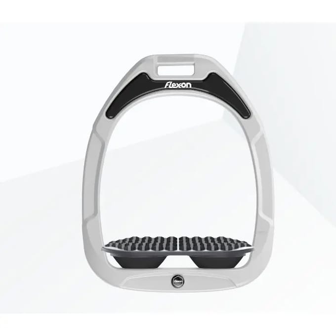 Endurance stijgbeugels Wit/Grijs/Zwart Flex-On Green Composite