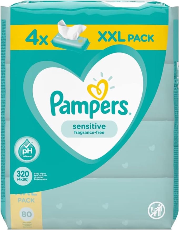 Sensitive Reinigingsdoekjes voor Baby's – 1 Stuk