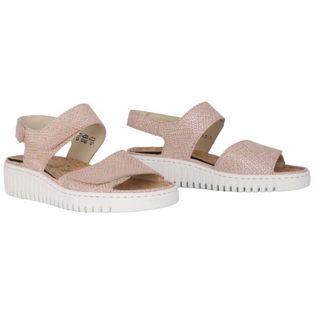 Waldläufer H-Willow - dames sandaal - Roze - maat 37.5 (EU) 4.5 (UK)