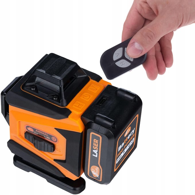 Rosfix Kruislijnlaser Animal Pro Hawk RAPH 16L - 16 Groene Lijnen - IP54 USB-C 2×3600mAh