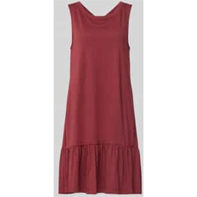 Mouwloze jurk van jersey losvallend ronde hals losvallend granaat vrouw s.Oliver