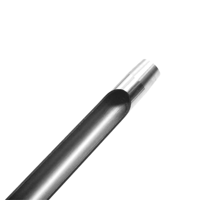12,8 '' Bodemmonsternemer Sonde T-stijl Handvat Bodemtestkits met 2 stuks monsterzakken Staal Bodembemonstering zilver