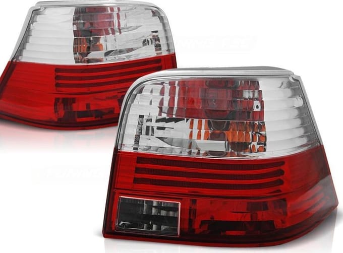 Achterlichten VW GOLF 4 09 97-09 03 ROOD HELDER