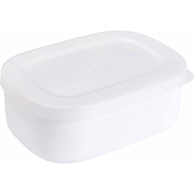 Voedselbewaardoos Mini Lunchbox Draagbare Bento Box 280ml Wit voor Kantoor Studenten white