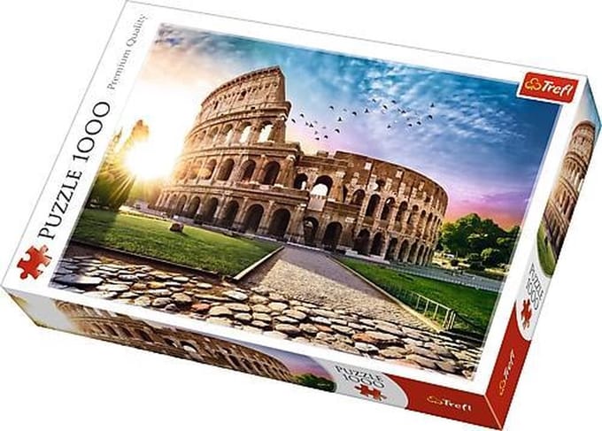 Trefl Puzzle - Sun-drenched Colosseum (1000 pieces) 2D Puzzels
