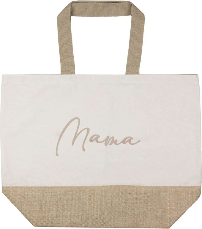 BolleToet strandtas - Mama - linnen