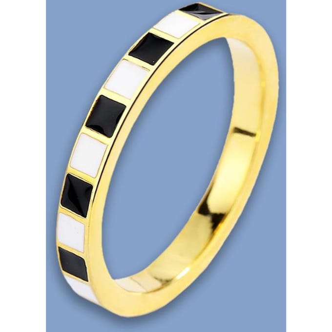 Nieuwe Mode Emaille Ring Schaken Mode Allerlei Gepersonaliseerde Casual Meisjes Ring No. 8