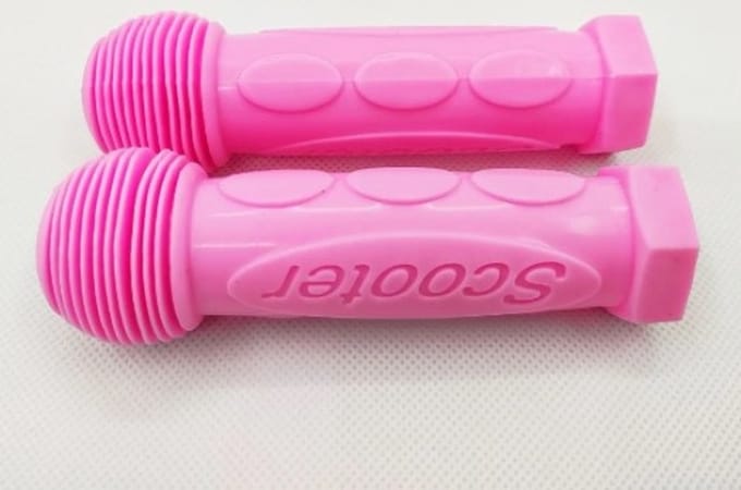 Go Go Gadget - Fietshandvatten Kind - Fietshandgrepen voor Kinderfiets/Step/Driewieler - Roze