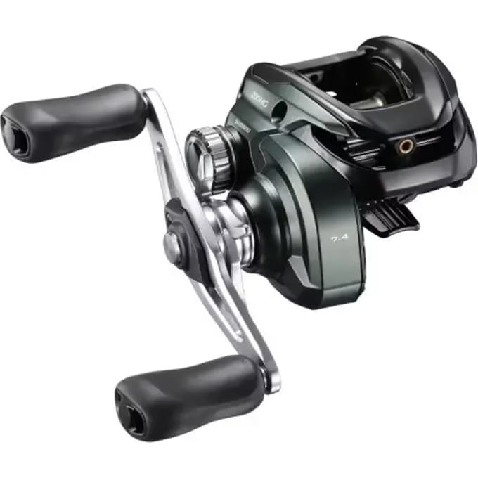 Linkshandige werpmolen Shimano Curado M