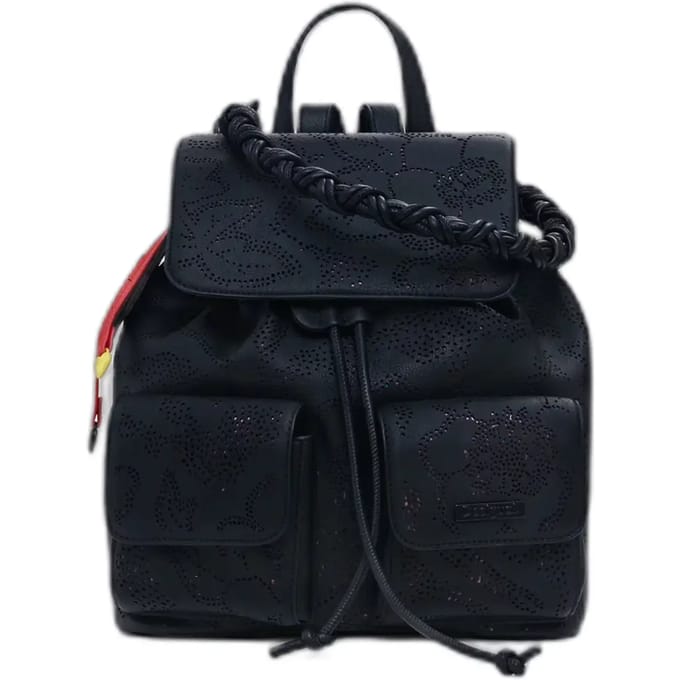 Desigual vrijetijdsrugzak Paladio Prisa Mini Backpack Black zwart