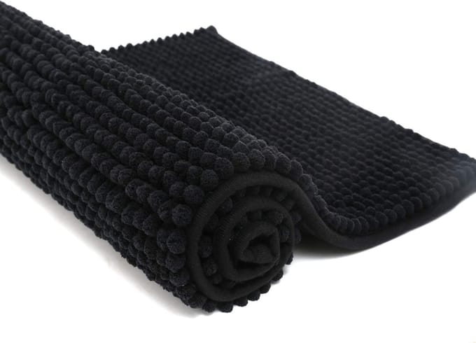 Goodivery ® Binnenhuis Luxe Chenille Badmat met Hoog Absorptievermogen en Antislip Eigenschappen