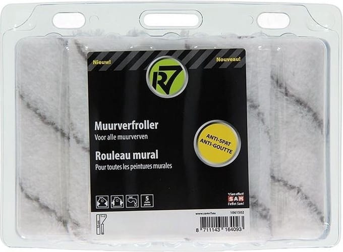 SAM R7 muurverfroller anti-spat - 12 cm. (5 stuks)