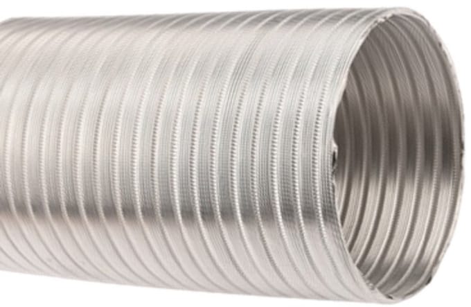 Semi flexibele alu slang Ø 127 mm - 1,5 m
