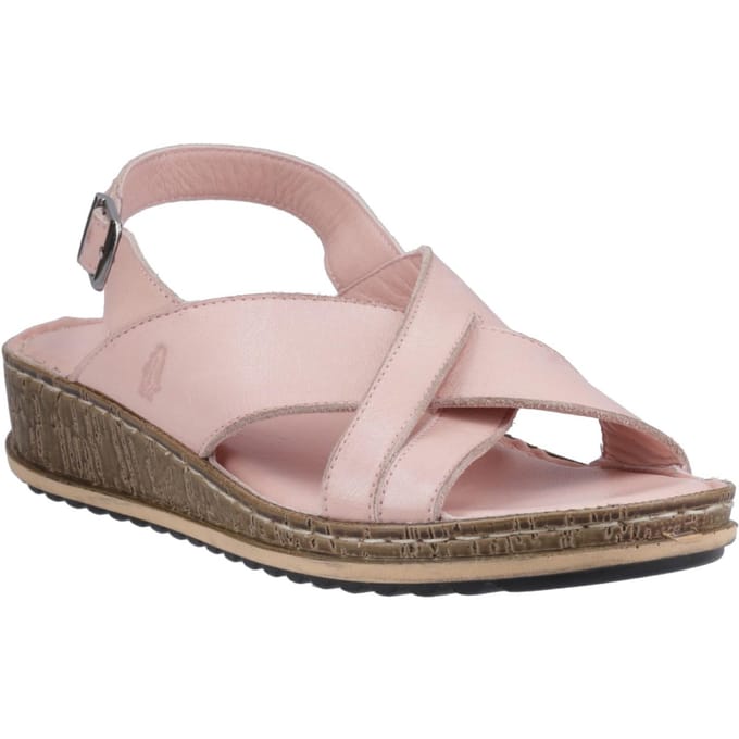 Hush Puppies Vrouwen/dames Elena Leren Wigsandaal (Blush)