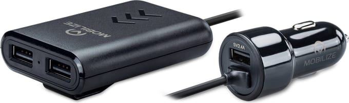 Mobilize Verlengkabel 12v 3xusb 8.4amp