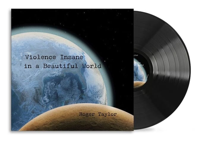 Taylor, Roger LP - Violence insane in a beautiful World - voor Geen - standaard