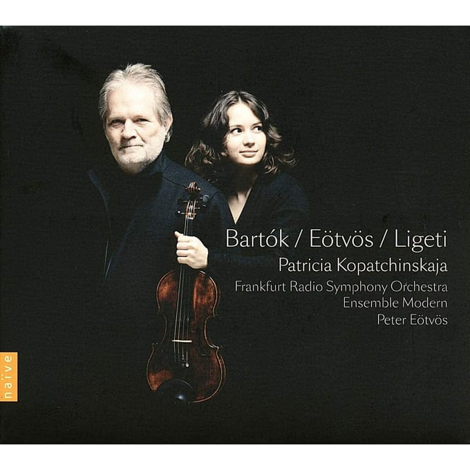 CD BARTOK, LIGETI; EOTVOS - Bartok Eotvos Ligeti V5285 Naïve 2012 Niet Japan Klassiek Gebruikt black
