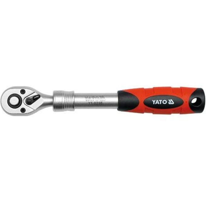 Verstelbare 3/8" Ratel met 72 tanden - Yato