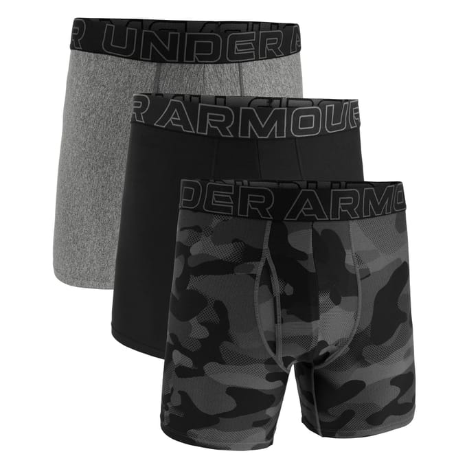 Under Armour Boxershorts UA PERFORMANCE TECH - PRINT 6 IN 3PK Set van 3