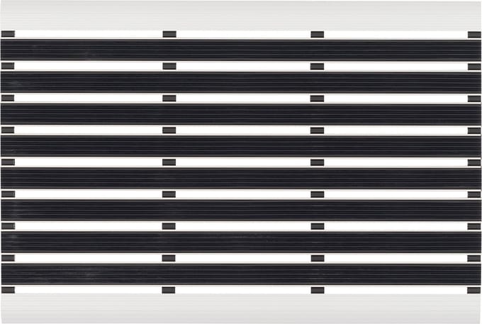 Pergamon Deurmat binnen- Deurmat Voordeur Aluminium Kleeny