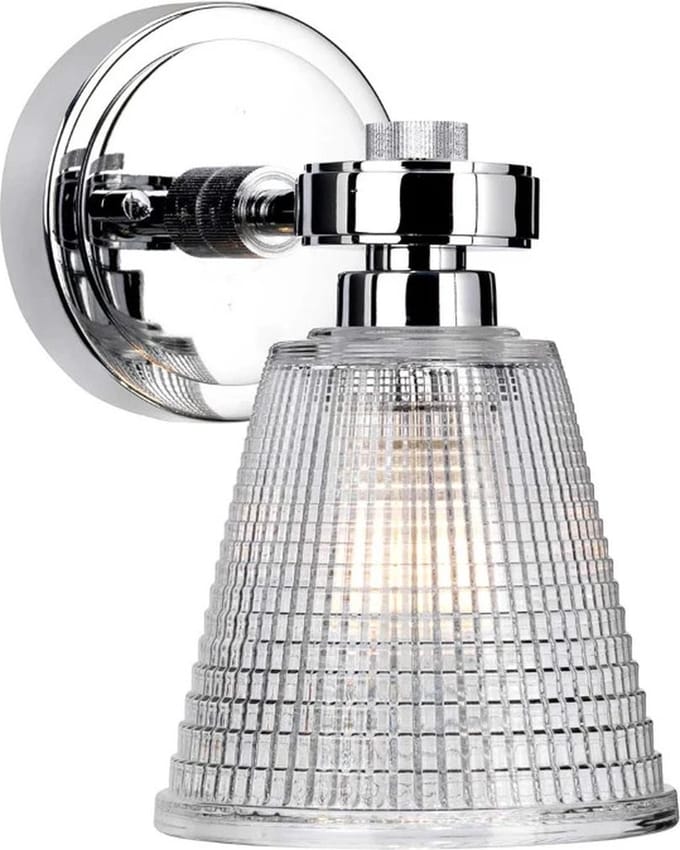 Elstead Lighting LED Badkamerarmatuur Gunnislake | 3W 3000K 300Lm 830 | IP44 | Dimbaar | Polished Chrome