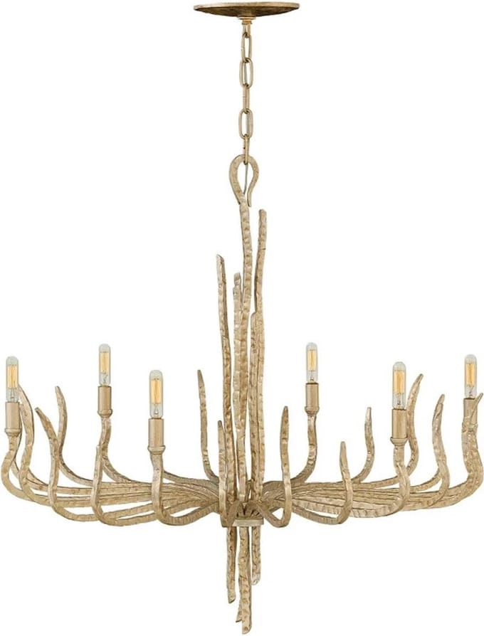 Hinkley LED Kroonluchter | 6X E14 Max 60W | Dimbaar | Champagne Gold