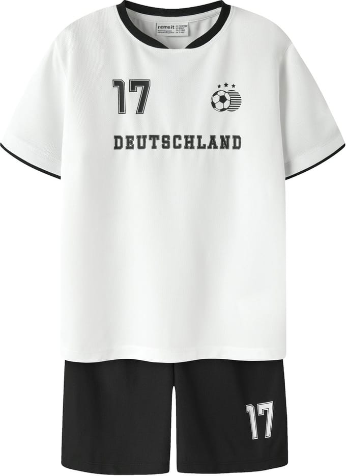 NAME IT - NKNHITEAM SHORT SET - Unisex - T-shirts
