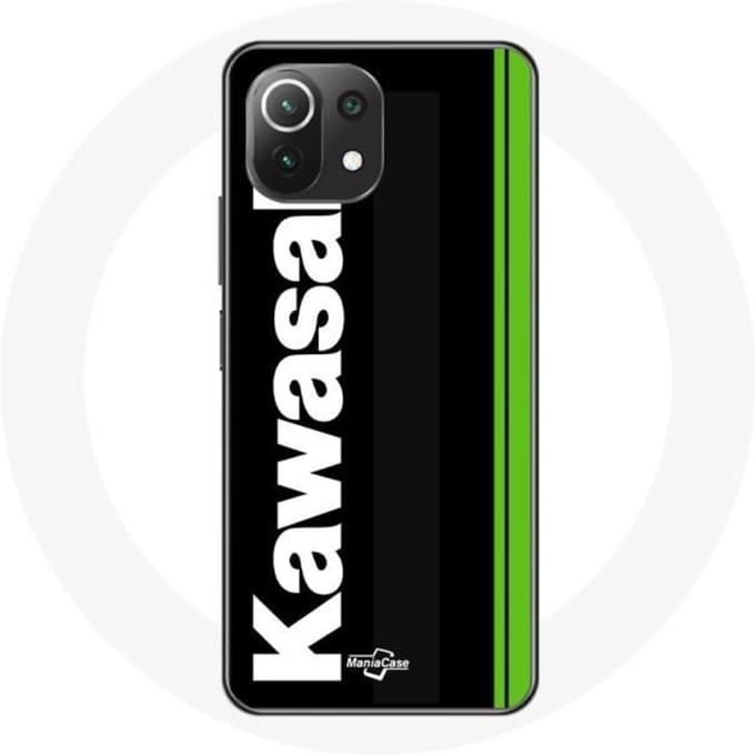 Coque - Kawasaki - Mi 11 Lite - Souple - Noir - Protection téléphone