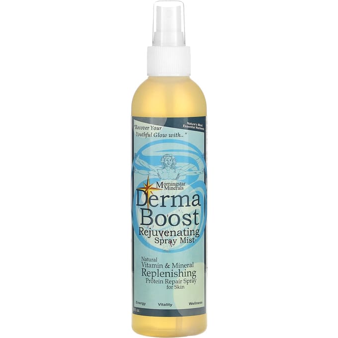 Morningstar Minerals, Derma Boost, Verjongende Spray Mist, 8 fl oz white