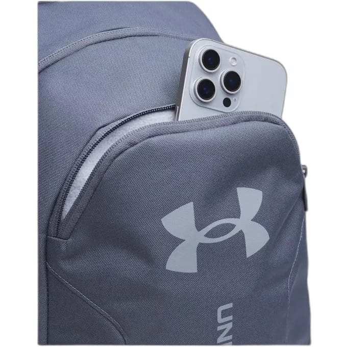 Under Armour UA Hustle Lite Backpack-GRY Unisex Sporttas - Castlerock - Steel