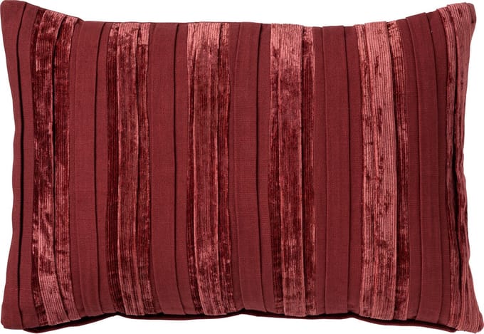ESTELLA | sierkussen 40x60 cm | Merlot | rood | Hoii | met duurzame kussenvulling