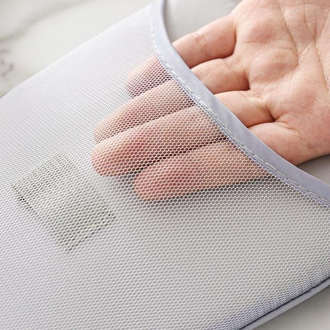 Draagbare strijkplank en -mat voor thuisgebruik, draagbare warmte-isolatie strijkmat, reisstrijktafel pink