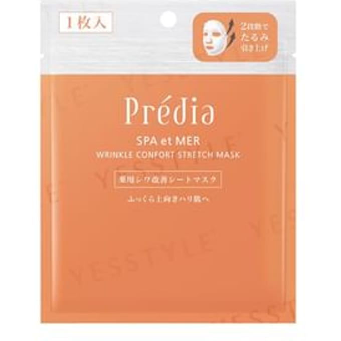 Kose - Predia Spa et Mer Wrinkle Comfort Stretch Mask I sheet 20ml x 1 pc