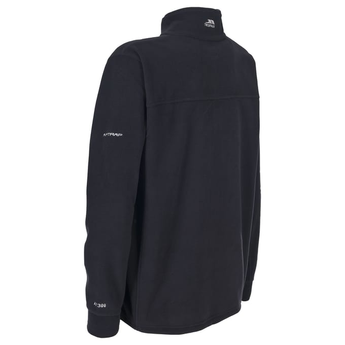 Trespass - Heren Bernal Full Zip Fleece Vest (Zwart)