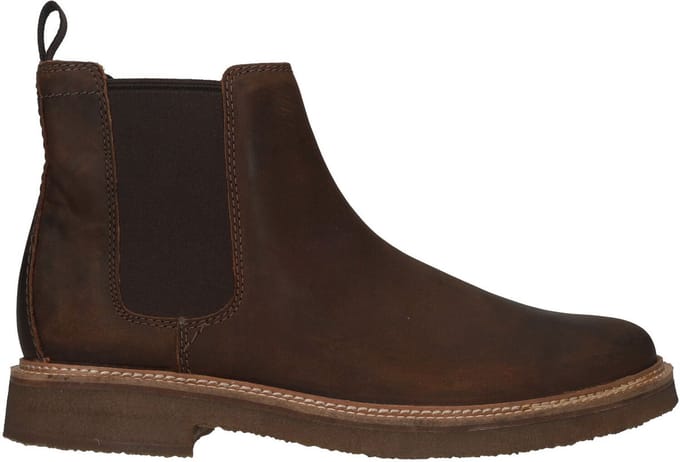 Clarks Clarkdale Easy Chelseaboot - Mannen - Bruin - Maat 9½