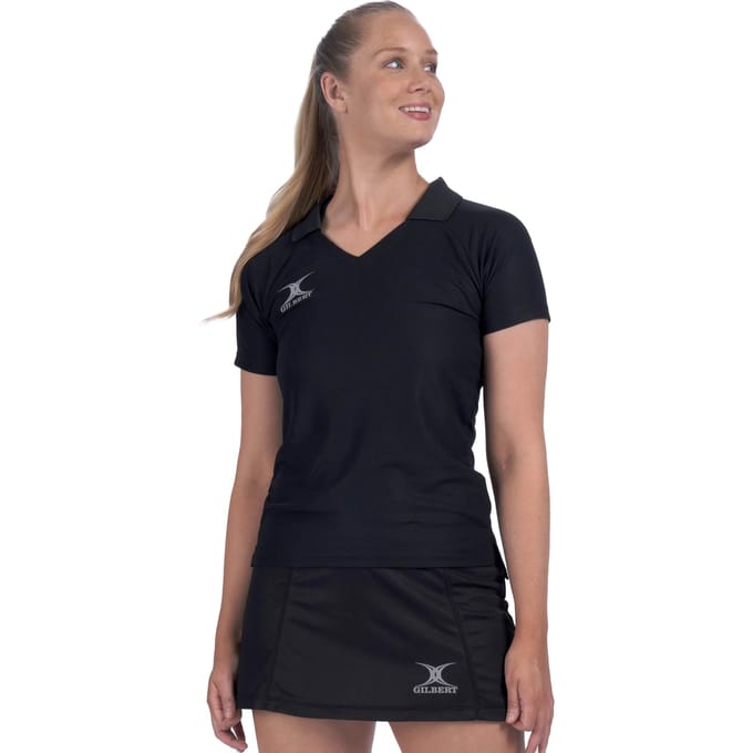 Gilbert Dames/Dames Blaze T-Shirt (Zwart)