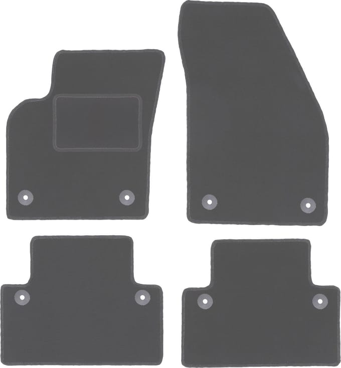 Grafiet automatten voor: Volvo C30 hatchback (2006-2012)