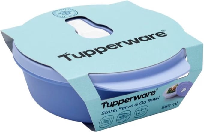 Tupperware Serve & Go Bowl
