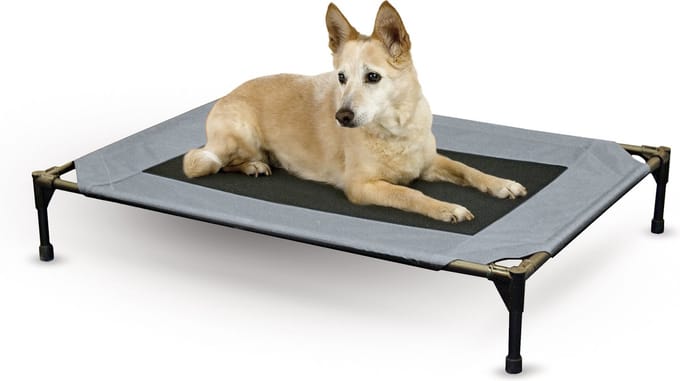 K&H Pet Cot Grijs - Hondenbed - Large