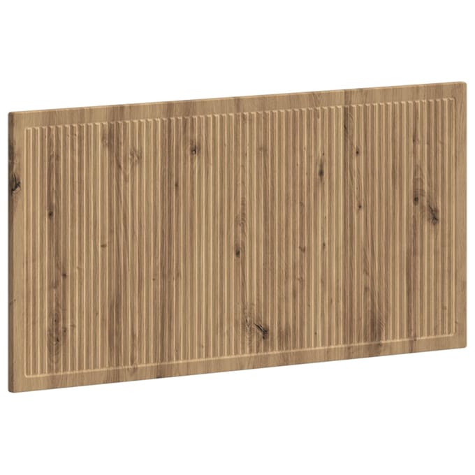 vidaXL - Wandgemonteerd - Hoofdbord - EDE - Artisanaal - eiken - Bewerkt - hout