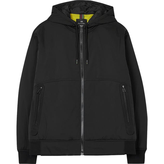 Paul Smith Mens Cinch Jacket Black Taglia: S | Bomber Outlet | Uomo | Nero
